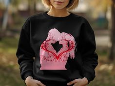 Romantic bfGf UnisexHeavy Blend™ Crewneck Sweatshirt Embrace Love inStyle,valentinescouplegift2024,loversshirt,giftfordadmom,anniversarygift by Creative2022Store on Etsy Pink Long Sleeve Sweatshirt With Heart Graphic, Casual Pink Valentine's Day Sweatshirt, Pink Heart Graphic Crew Neck Sweatshirt, Pink Crew Neck Sweatshirt For Valentine's Day, Valentine's Day Long Sleeve Sweatshirt With Heart Graphic, Workout Leggings, Timeless Beauty