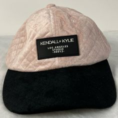 This Hat Is Awesome, You Will Love It! Trendy Winter Dad Hat, One Size, Trendy Curved Brim Dad Hat For Winter, Trendy Winter Dad Hat, Trendy Winter Snapback Hat, Black Baseball Hat, Kendall Kylie, Kendall + Kylie, Baseball Hat, Pink And Black