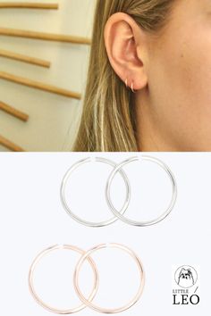 Earrings Baddie, Hoops Aesthetic, Gold Chocker Necklace, Hoop Earring Outfit, Aesthetic Indian, Piercings Cartilage, Earrings Prom, Earrings Outfit, Double Piercing