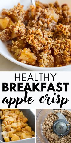 healthy breakfast apple crispes are the perfect way to start your day off right now