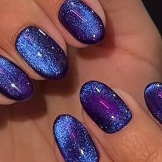 Space Gel Nails, Galaxy Gel Nails, Kids Gel Nails, Galaxy Nails Designs, Cosmos Nails, Simple Galaxy Nails, Universe Nails, Star Galaxy Nails, Space Nail Designs