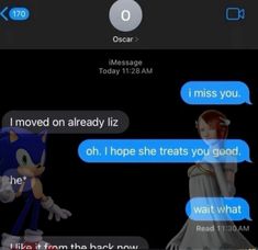 text messages from sonic the hedgehog