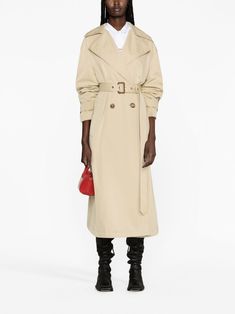 Oversized Belted Beige Outerwear, Oversized Beige Belted Outerwear, Oversized Belted Gabardine Outerwear, Oversized Double-breasted Outerwear With Belted Cuffs, Oversized Belted Outerwear For Work, Beige Belted Outerwear For Daywear, Oversized Beige Outerwear With Belted Cuffs, Transeasonal Outfits, Autumn Outfit Ideas