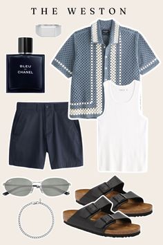 Vacation Outfit For Men, Summer Outfits For Men 2024, Outfit For Summer Men, Men Outfits Beach, Men Summer Outfits 2024, Male Vacation Outfits, Male Summer Outfits Aesthetic, Aesthetic Beach Outfits Men, Summer Vacation Outfits Men