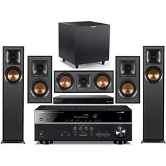 the home theater system is ready to be used for entertainment and music purposes, as well as other electronic devices