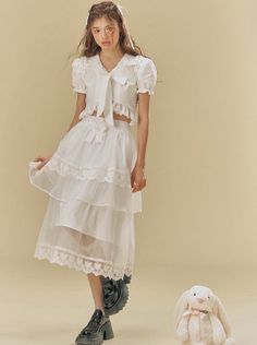 ❤︎ Frill ribbon pure lace shirt❤︎



      


Unit (cm)
Length
Chest surroundings
shoulder width
Sleeve Length


S
41.5
88
34
25


M
43
92
35
25.5


L
44.5
96
36
26