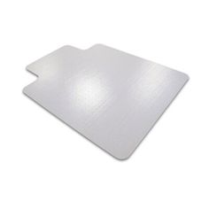 a white plastic mouse pad on a white background