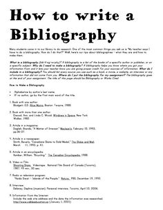 an old book with the title how to write a bibliography