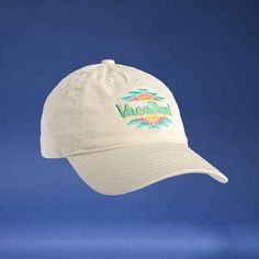 Vacation® Logo Swap Hat | AriZona® x Vacation® Collection Casual Six-panel Travel Hats, Casual Sun Hat With Curved Visor For Outdoors, Casual Baseball Cap With Uv Protection For Travel, Summer Beach Dad Hat Six-panel, Summer Six-panel Dad Hat For Beach, Casual Sun Hat With Upf 50+ Curved Visor, Six-panel Dad Hat For Summer Beach, White Cotton Travel Hat, White Baseball Cap For Travel