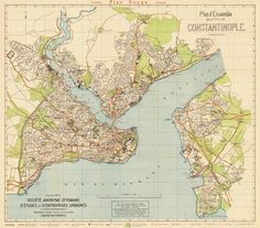 an old map of the coast of england showing roads and coastlines in different directions