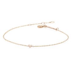 Zoë Chicco 14kt Gold Itty Bitty Heart Bracelet Zoe Chicco, Itty Bitty, Ring Size Guide, Heart Bracelet, 14kt Gold, Bracelet Sizes, Cable Chain, Jewelry Care, Chain Bracelet