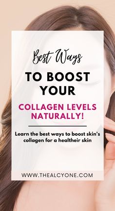 Collagen is a protein that makes the skin firm and look younger. Here is how to boost your collagen levels naturally for a younger-looking skin Collagen Skin Care, Anti Aging Diet, Collagen Benefits, Boost Collagen, Dna Repair, Skin Collagen, Boost Collagen Production, Ab Workouts