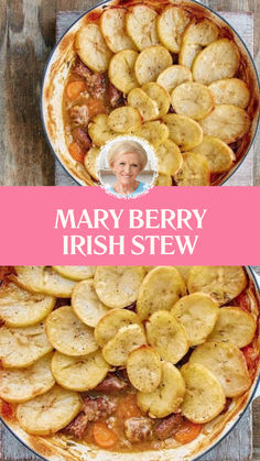 Mary Berry Irish Stew Marry Berry Recipes, Lamb Stock, Irish Stew Recipe, Chef Dishes, Famous Chef, Thyme Chicken, Food Traditional