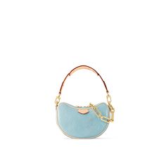 LOUIS VUITTON® - Croissant Pm - Sky Louis Vuitton Croissant, Tas Louis Vuitton, Sac Louis Vuitton, Purse Trends, Womens Designer Bags, Monogram Pattern, Pretty Bags, Bags Designer Fashion, Cute Bags