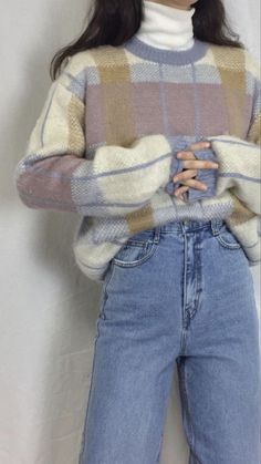 40s Mode, Pastel Outfit, 가을 패션, Outfits Casual, Mode Vintage, Outfit Casual, Looks Vintage