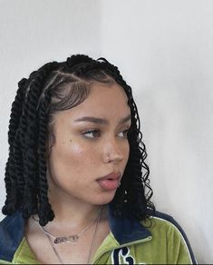 Natural Hairstyles Braids, Braids Short Hairstyles, Lip Model, Short Hair Twist Styles, 3c Hair, Cute Box Braids Hairstyles, Hairstyles For Layered Hair, Protective Hairstyles Braids