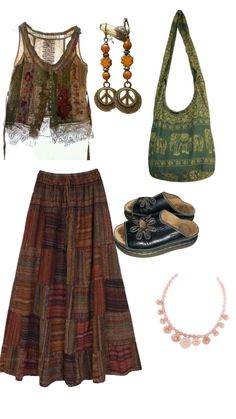 Gypsycore Fashion, Estilo Hippie, Whimsical Fashion, Grunge Outfits, Creative Play