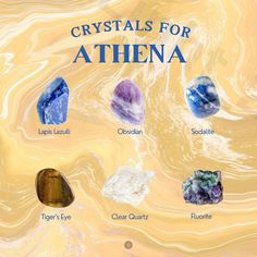 the seven crystals for athena