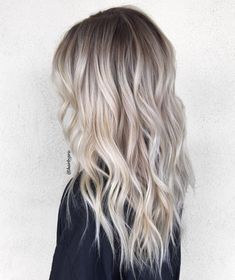 Shadow Root Blonde, Platinum Blonde Balayage, Balayage Long Hair, Balayage Hair Dark, Balayage Hair Blonde