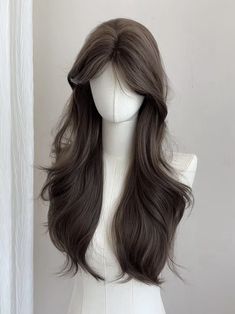 Ashy Brown, Pretty Hair Cuts, Cool Hair Designs, Diy Belt, Hair Inspiration Long, Wig Styling, Long Hair Wigs, Short Brown Hair, Dyed Hair Inspiration