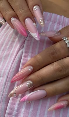 Pretty Fingernails, Nail Place, Gel Toe Nails, Sassy Nails, Romantic Nails, Hello Kitty Nails, Acrylic Nails Coffin Pink, Easter Nails, Neon Nails