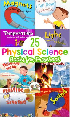 children's books about physical science and how they can use them to teach them