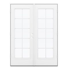 a white double door on a white background