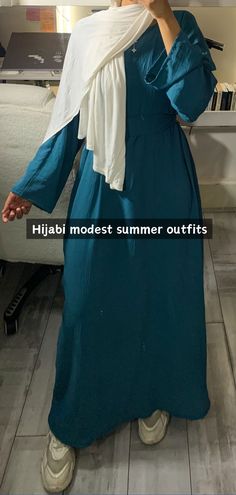 modest summer outfits Try With Your Bestie, Muslim Summer Outfits, Cute Modest Summer Outfits, Modest Summer Outfits Muslim, Summer Outfits Muslim, Outfits Muslim