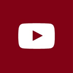 a red background with a white play button on the bottom right corner and an arrow in the middle