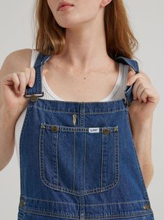 Overalls Fashion, Riders Jacket, Vintage Vest, Bib Overalls, Country Outfits, Vintage Shorts, Denim Jumpsuit, Pocket Tee, Vintage Jeans