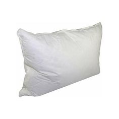 white pillow on a white background