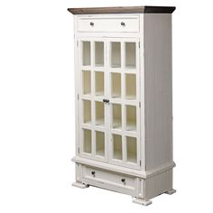 Rustic Imports Two Door Armoire in Two Tone Finish | Nebraska Furniture Mart Crockery Storage, Aesthetic Material, Wardrobe Space, Wood Armoire, Bedroom Armoire, Timeless Aesthetic, Closet System, Robust Design, Wardrobe Closet