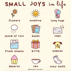 Small Joys, Self Care Bullet Journal, Tea Cozy, Cozy Socks, Joy Of Life, Mental And Emotional Health, Self Care Activities, Self Care Routine