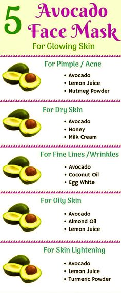 Make your skin glowing and beautiful through these 5 avocado face mask. Avocado is one of the most nutritious and effective fruit for the skin and by applying these face masks you can get rid of almost all skin problems including acne, pimple, dry skin, dark spot, fine lines, wrinkles, oily skin and many more. Lemon Juice For Skin, Avocado Face Mask Recipe, Face Mask For Glowing Skin, Mask For Glowing Skin, Juice For Skin, Avocado Dessert, Mask Recipes, Avocado Face Mask, Pimple Scars