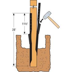 the diagram shows how to build a concrete slab