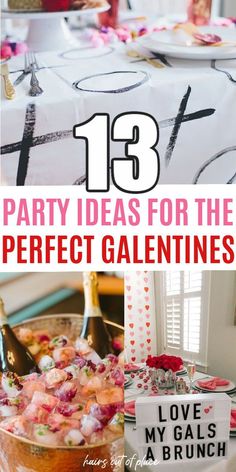 party ideas for the perfect valentine's day brunch - love my gals