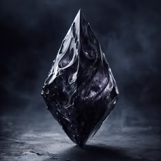 Black Crystal Aesthetic, Destiny Vex Art, Fantasy Metal Ore, Chains Aesthetic Dark, Dark World Aesthetic, Obsidian Aesthetic, Fantasy Artifact, Fantasy Stone, Dark Element