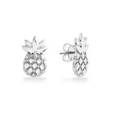 14K Yellow Gold Pineapple Stud Earrings. The earrings measure approximately 7/16" in length. Gold Pineapple, Ring Watch, Fine Jewels, Pendant Rings, Chain Earrings, Earring Necklace, Pineapple, Yellow Gold, White Gold