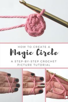 how to create a magic circle with crochet - step by step instructions for beginners