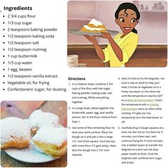 the recipe for an iced sugar donut is shown in this article, with information about how to make it