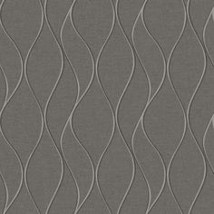 a gray wallpaper with wavy lines on it