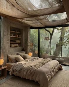 #homeinspo #vintage #inspiration
 #luxury #instahome
#livingroomdecor #dekorasirumah Japandi Interior Bedroom, Safari Bedroom, Earthy Bedroom, Modern Flooring, Modern Farmhouse Bedroom, Japandi Interior, Bedroom Green, Bedroom Layouts, Master Bedrooms Decor