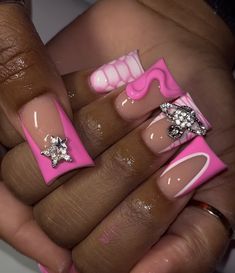 Nail Ideas For Short Nails, Ideas For Short Nails, Short Square Acrylic Nails