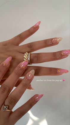 Milky Pink Nails, Almond Acrylic, Colourful Nails, Milky Pink, Girly Acrylic, Milky Nails