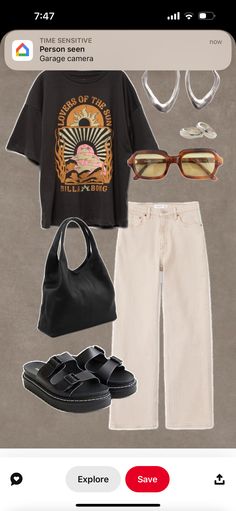 an image of a woman's clothing and accessories on the app store page, which is