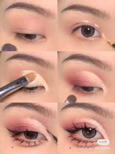 Changbin Salon, Halloweenský Makeup, Makeup Cantik, Membentuk Alis, Mekap Mata, Cute Eye Makeup, Doll Eye Makeup, Graphic Makeup, Korean Eye Makeup