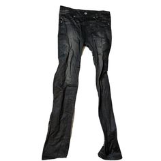 Genie Slim Jeggings Black 3xl Stretch Women's Slimming Leggings Polyester. Black Tight Pants For Streetwear, Black Stretch Straight Leg Leggings, Tight Black Pants For Streetwear, Black Full Length Leggings For Streetwear, Tight Black Streetwear Pants, Black Full-length Leggings For Streetwear, Black Mid-rise Stretch Jeggings, Cheap Black Moisture-wicking Leggings, Full-length Stretch Dark Wash Jeggings