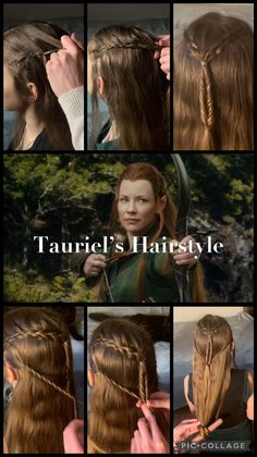 Elvish Hairstyles, Elven Hairstyles, Elf Hair, Pelo Cafe, Medieval Hairstyles, Venus Of Willendorf, Tauriel, Wacky Hair, Crazy Hair Day At School