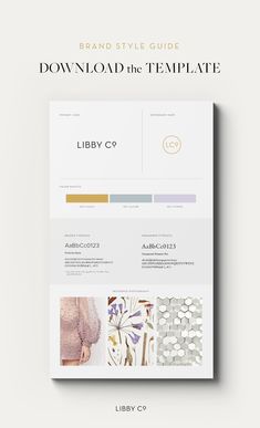 the website design for liberty co is shown in white and gold, with an image of flowers