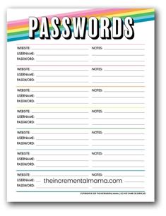 the printable passport is shown with rainbows on it and words that read,'pass